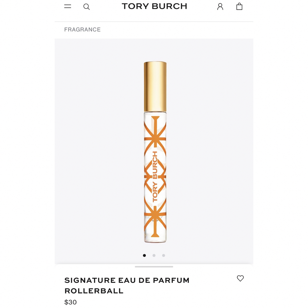 Tory Burch(トリーバーチ)の新品未使用 Tory burch トリーバーチ　香水 コスメ/美容の香水(ユニセックス)の商品写真