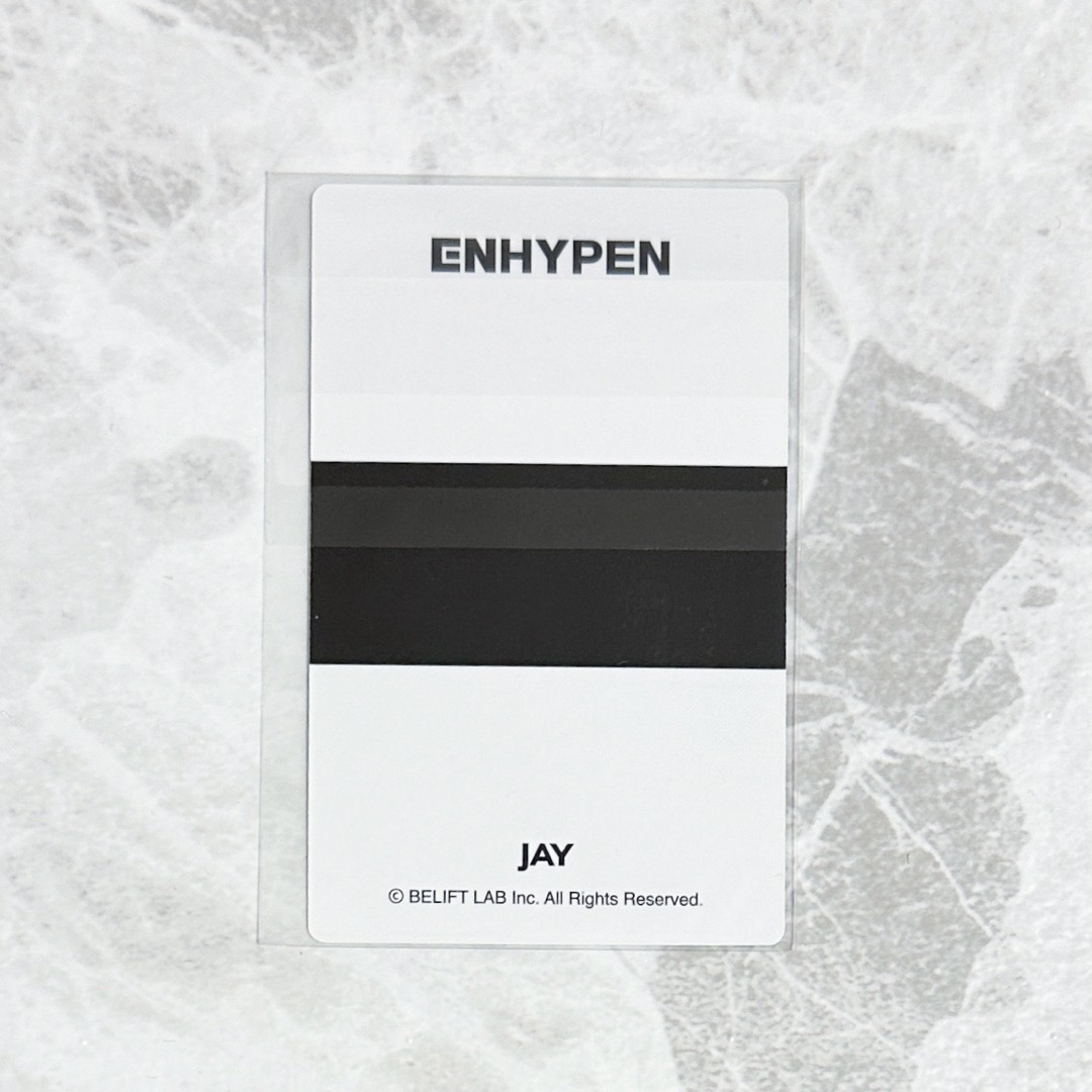 ENHYPEN(エンハイプン)のENHYPEN ペンライト トレカ〈ジェイ〉 エンタメ/ホビーのタレントグッズ(アイドルグッズ)の商品写真