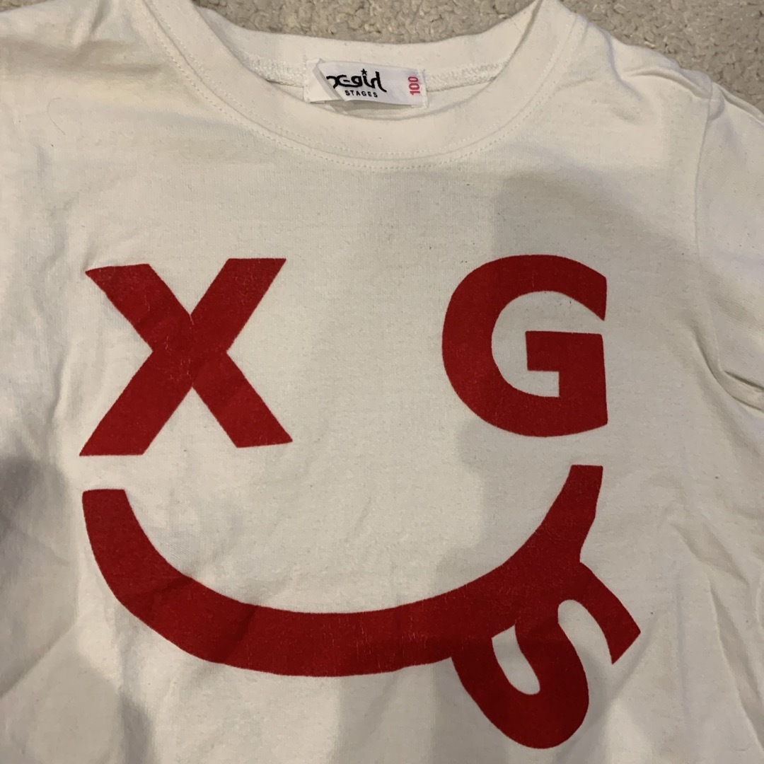 X-girl(エックスガール)のX girl セット キッズ/ベビー/マタニティのキッズ服女の子用(90cm~)(Tシャツ/カットソー)の商品写真