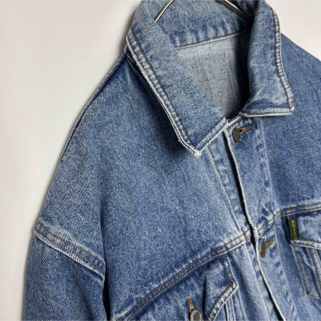 BLUE SPENCER’S Gジャン　デニムジャケット　ビッグシルエット　青 メンズのジャケット/アウター(Gジャン/デニムジャケット)の商品写真