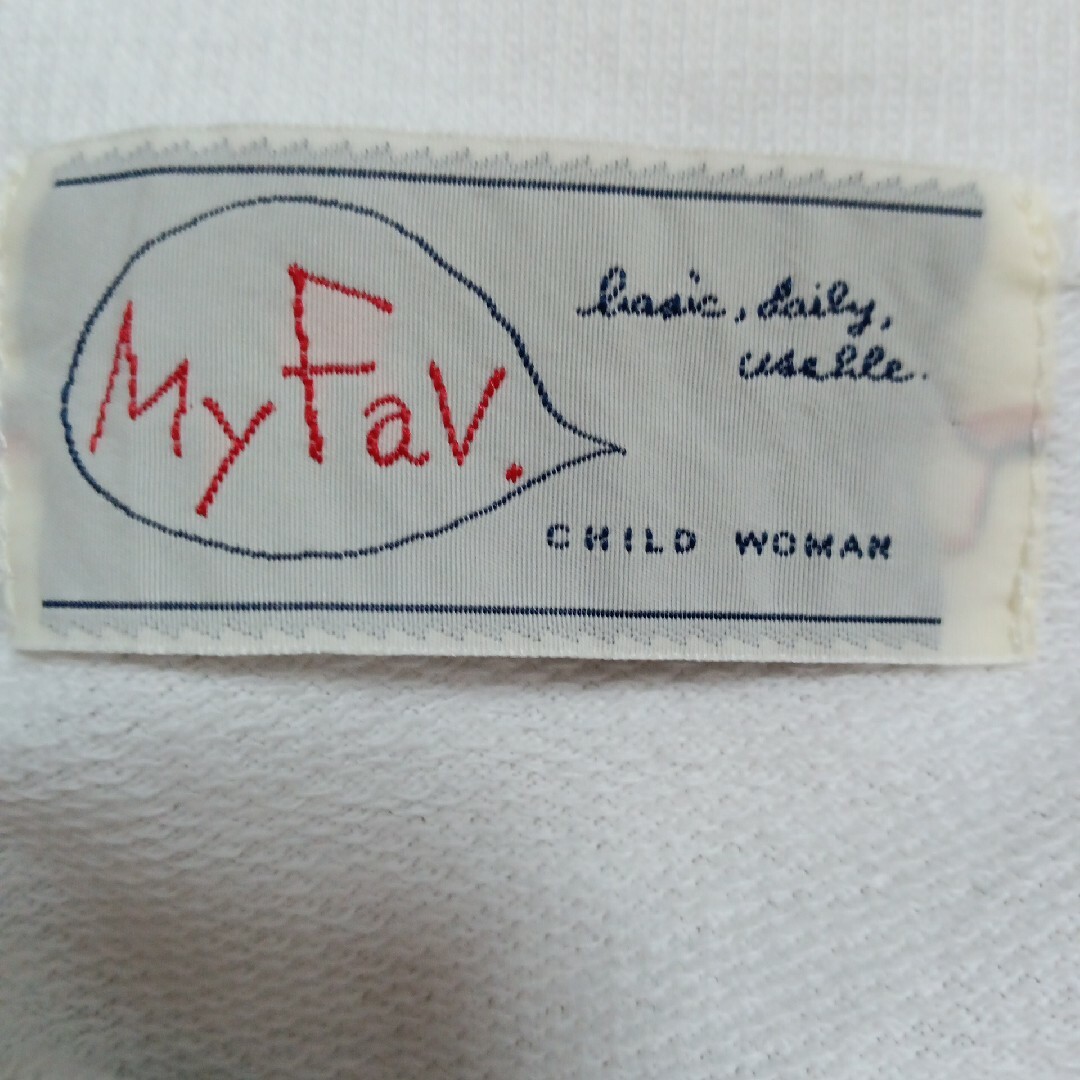 CHILD WOMAN(チャイルドウーマン)のトップス　スウェット　ChildWoman レディースのトップス(タンクトップ)の商品写真