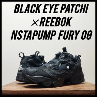 Reebok - Reebok　ブラックアイパッチ　インスタポンプフューリー　メンズ　27cm