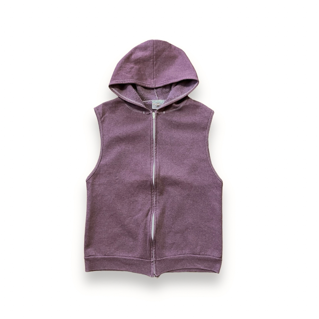 90s Vintage sleeveless hoodie top メンズのトップス(パーカー)の商品写真