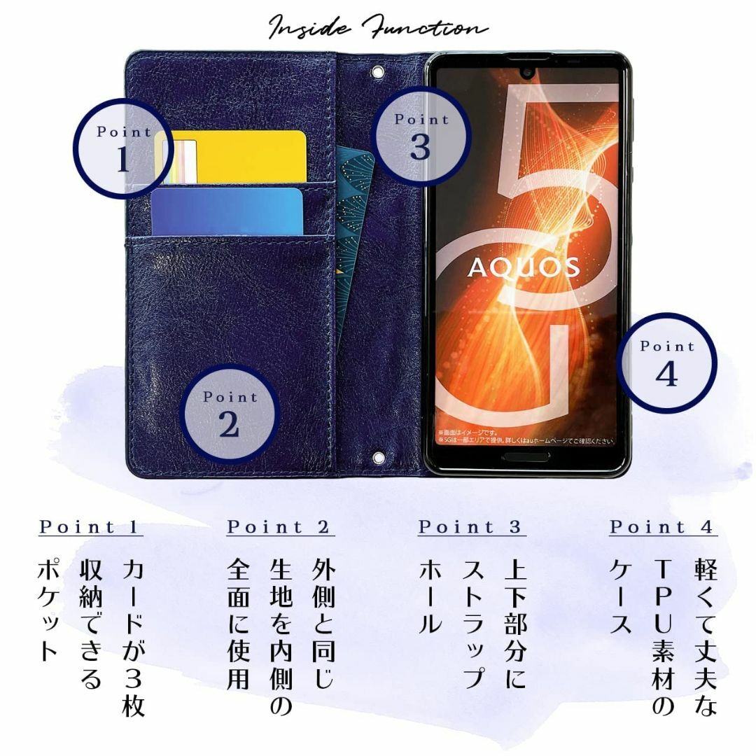 Google Pixel 5 ケース カバー 手帳型ケース Pixel5 Pix スマホ/家電/カメラのスマホアクセサリー(その他)の商品写真