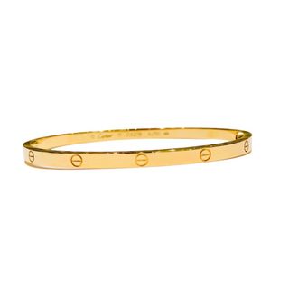 カルティエ(Cartier)の　カルティエ Cartier ラブブレス SM #17 K18イエローゴールド ジュエリー(ブレスレット/バングル)