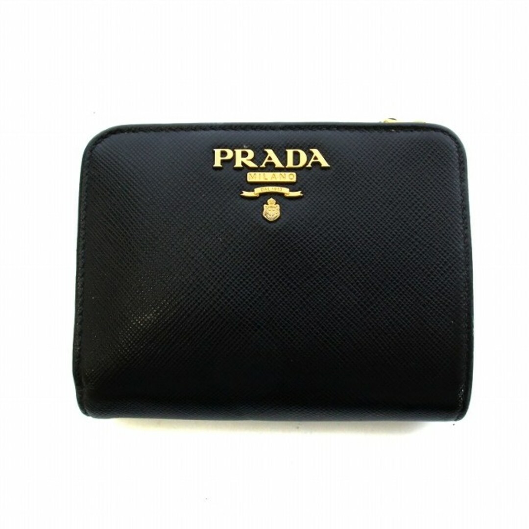 PRADA(プラダ)のプラダ 二つ折り財布 ウォレット ヴィッテロムーブ サフィアーノ レザー レディースのファッション小物(財布)の商品写真