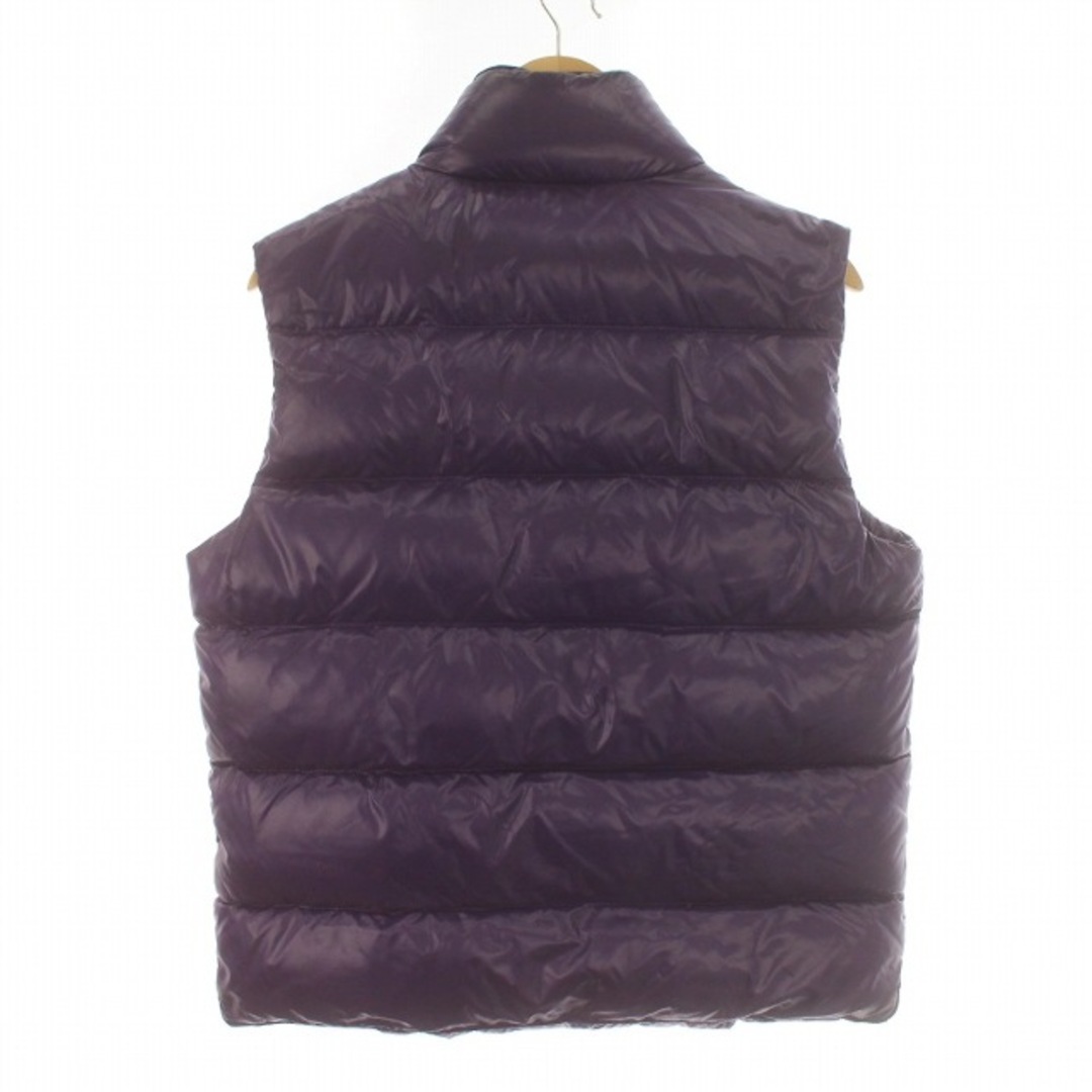 MONCLER(モンクレール)のMONCLER ダウンベスト ワッペン 2 M 紫 43330/50/68959 メンズのジャケット/アウター(ダウンベスト)の商品写真