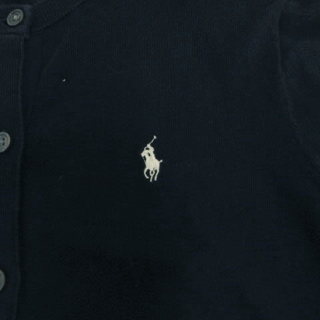 POLO RALPH LAUREN(ポロラルフローレン)のPOLO RALPH LAUREN カーディガン  ポニー コットン 紺 SP レディースのトップス(カーディガン)の商品写真