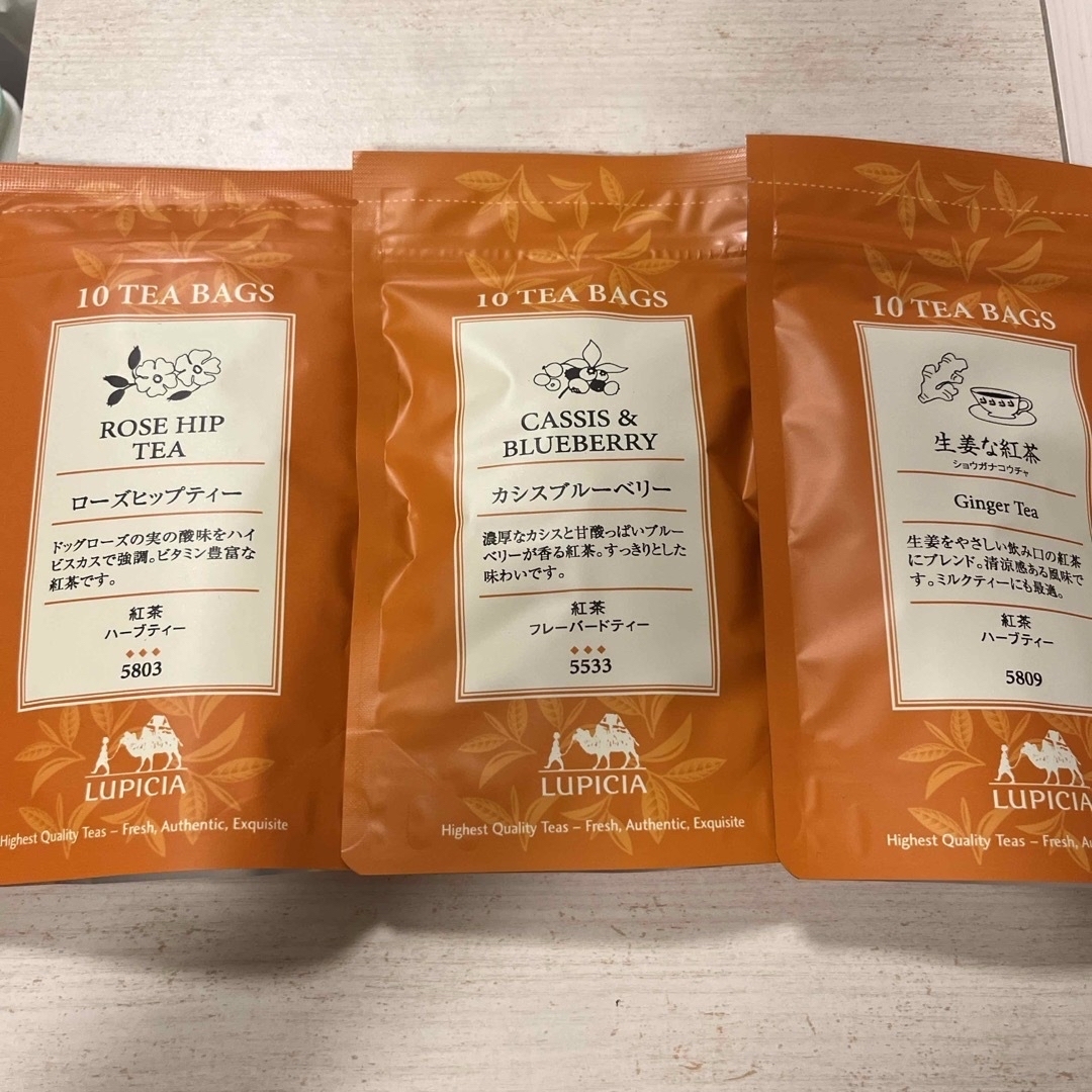 LUPICIA(ルピシア)のはるあお様専用ルピシア ティーバック 10個入り×5袋 食品/飲料/酒の飲料(茶)の商品写真