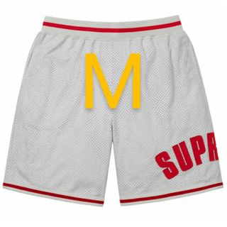 Supreme - Supreme Ultrasuede Mesh Short Grey