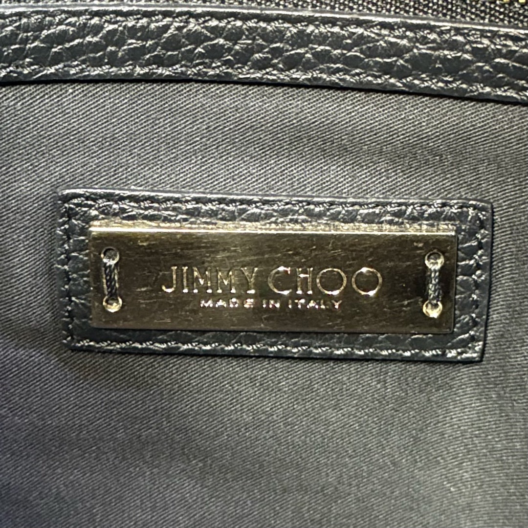 JIMMY CHOO(ジミーチュウ)の【良品】JIMMY CHOO SOFIA/S BLACK エンボス トートバッグ レディースのバッグ(トートバッグ)の商品写真