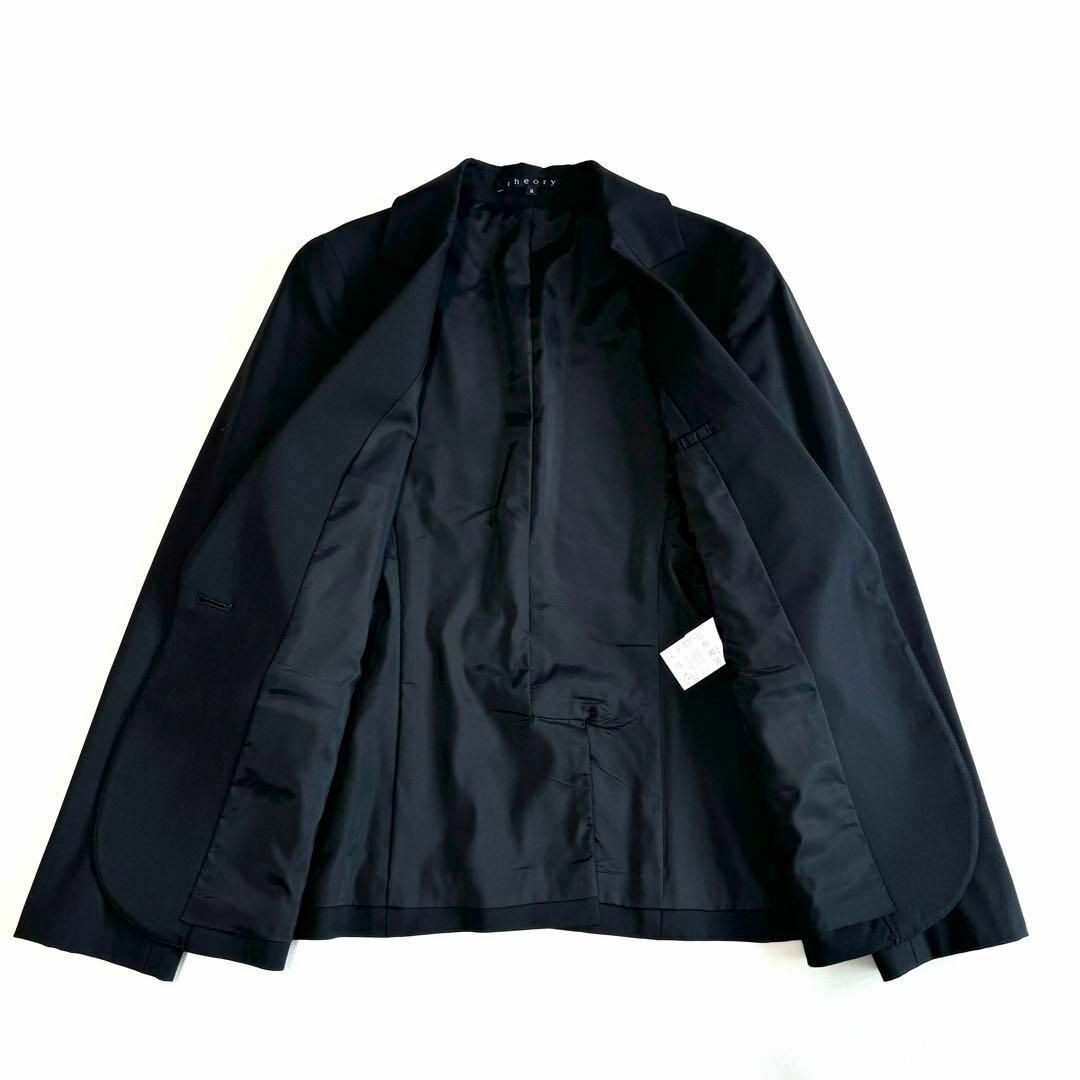 theory(セオリー)のtheory パンツ セットアップ スーツ 黒 サイズ2 レディースのフォーマル/ドレス(スーツ)の商品写真