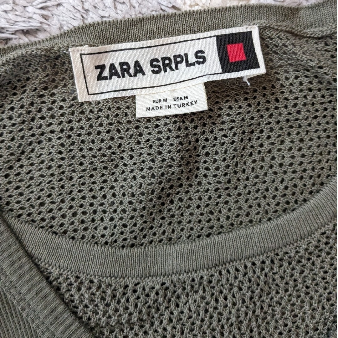 ZARA(ザラ)のZara Srpls Layered Tシャツ BNWT メンズのトップス(Tシャツ/カットソー(半袖/袖なし))の商品写真