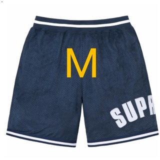 シュプリーム(Supreme)のSupreme Ultrasuede Mesh Short Navy(ショートパンツ)