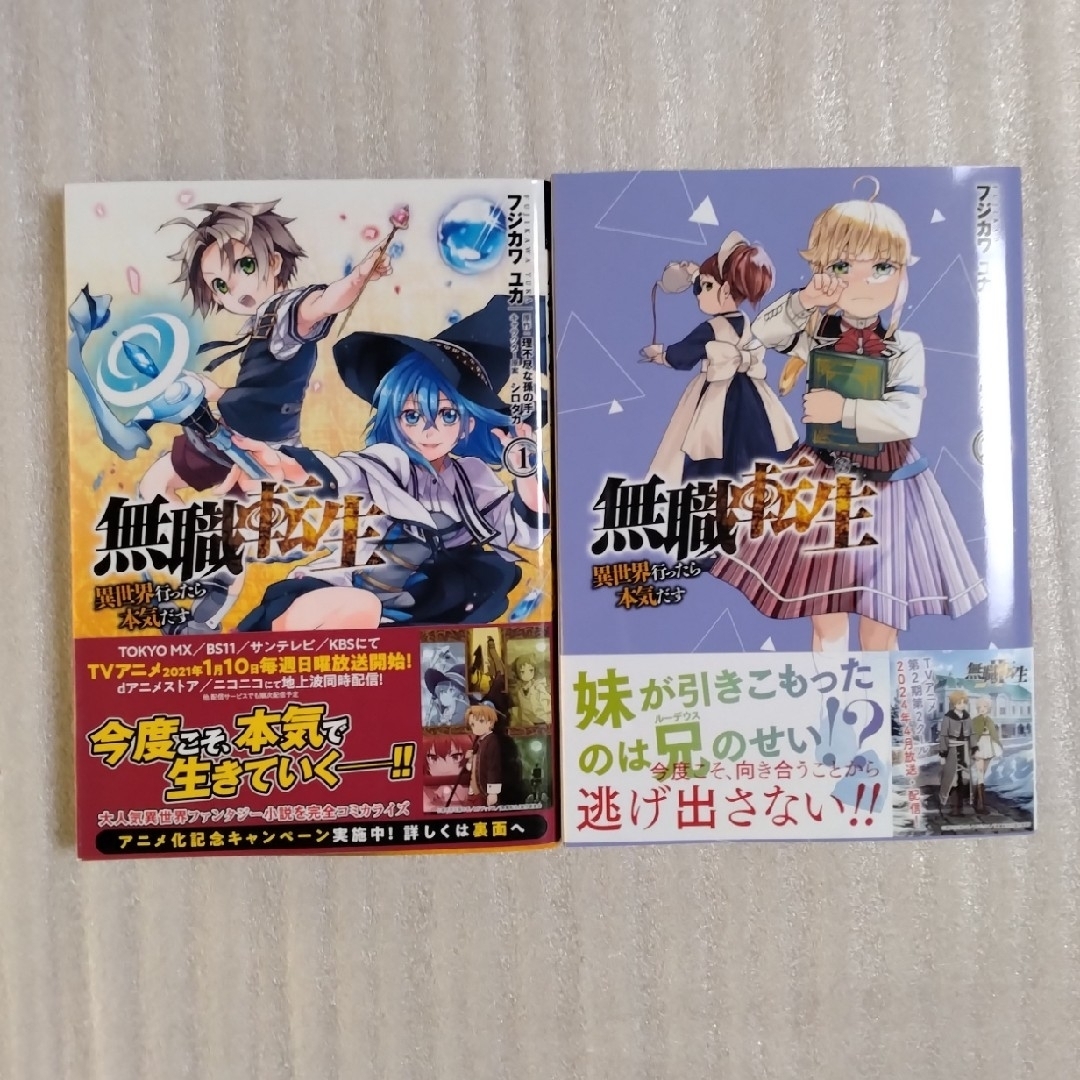 角川書店(カドカワショテン)の無職転生～異世界行ったら本気だす～　最新巻まで20巻セットの中古品 エンタメ/ホビーの漫画(その他)の商品写真