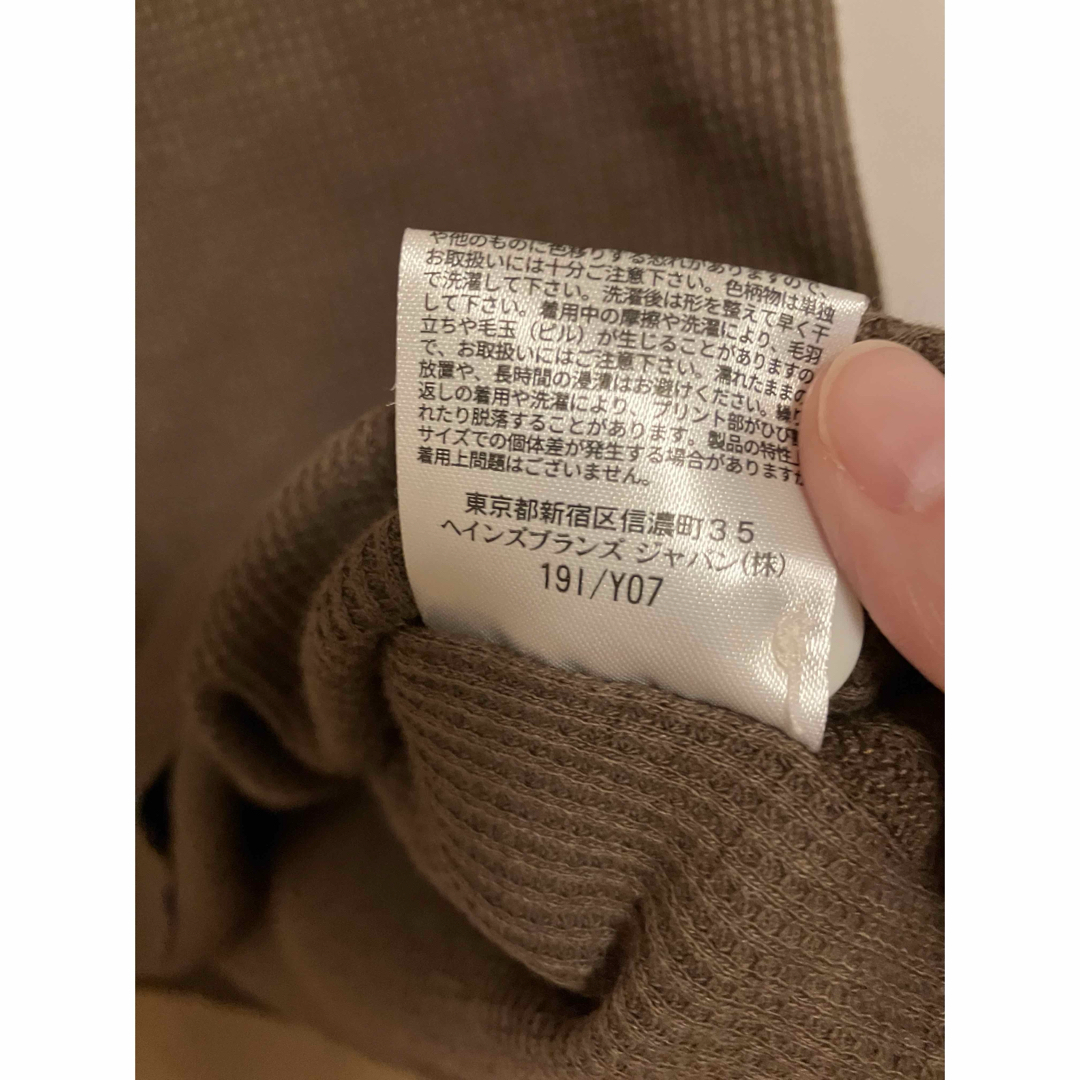 SLOBE IENA(スローブイエナ)の【Hanes / ヘインズ】SLOBE別注WAFFLE 2PACKカットソー レディースのトップス(カットソー(長袖/七分))の商品写真