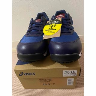 アシックス(asics)のアシックス　安全靴　ウィンジョブ CP201 25.5cm インディゴブルー(その他)