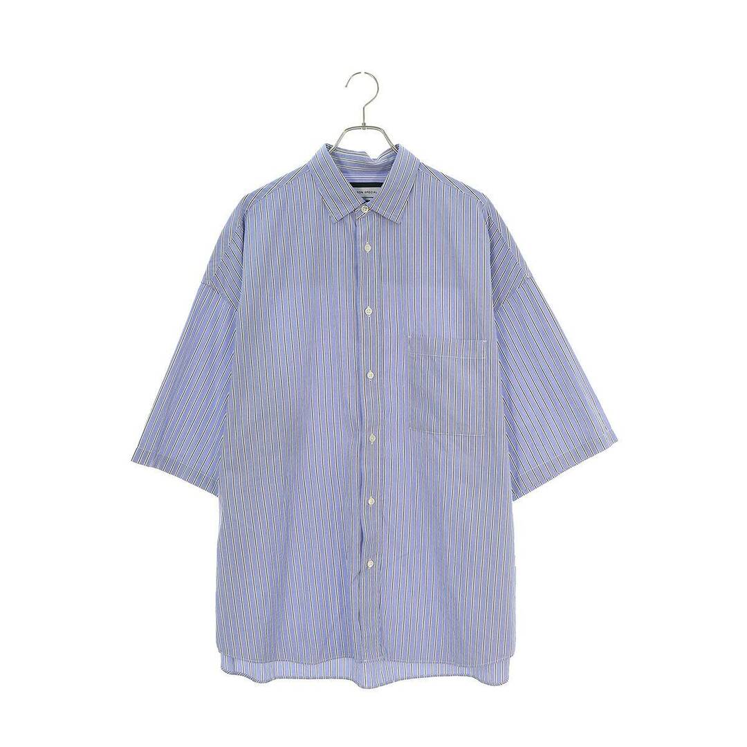 メゾンスペシャル MAISONSPECIAL  11231311202 Prime-Over Short Sleeve Shirt トーマスメイソンオーバーサイズ半袖シャツ メンズ 2 メンズのトップス(シャツ)の商品写真