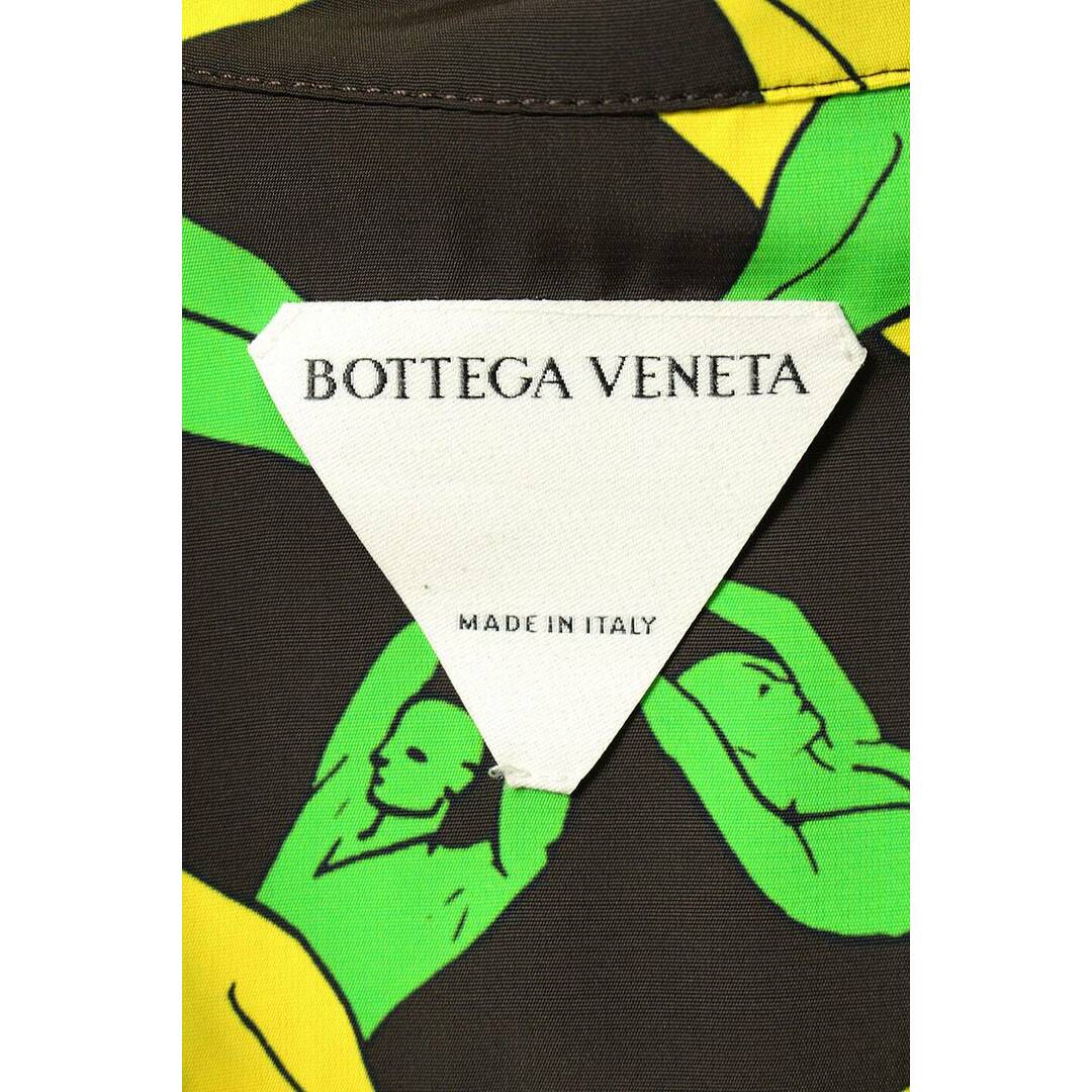 Bottega Veneta(ボッテガヴェネタ)のボッテガヴェネタ  647380 V0G60 総柄オープンカラーレーヨン半袖シャツ メンズ 42 メンズのトップス(シャツ)の商品写真