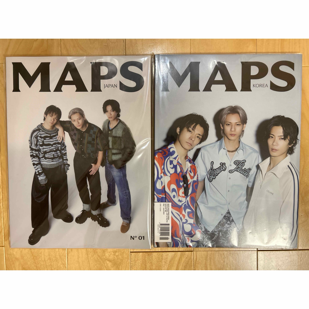 MAPS KOREA JAPAN 2冊セットNumber_i エンタメ/ホビーの雑誌(ファッション)の商品写真