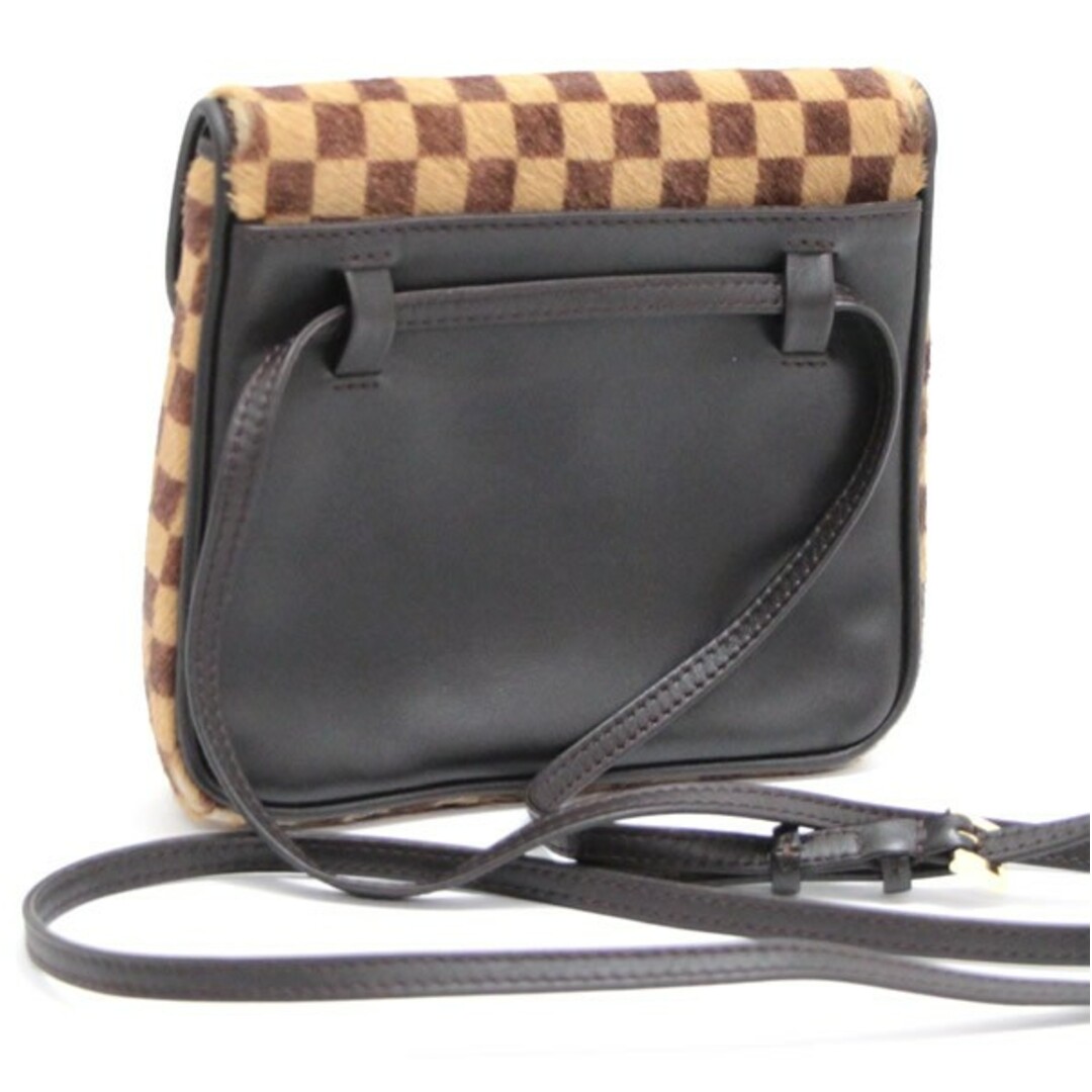 LOUIS VUITTON(ルイヴィトン)のルイヴィトン Louis Vuitton ソバージュ ガゼル ショルダーバッグ ダミエ ハラコ M92130 【65206】 レディースのバッグ(ショルダーバッグ)の商品写真