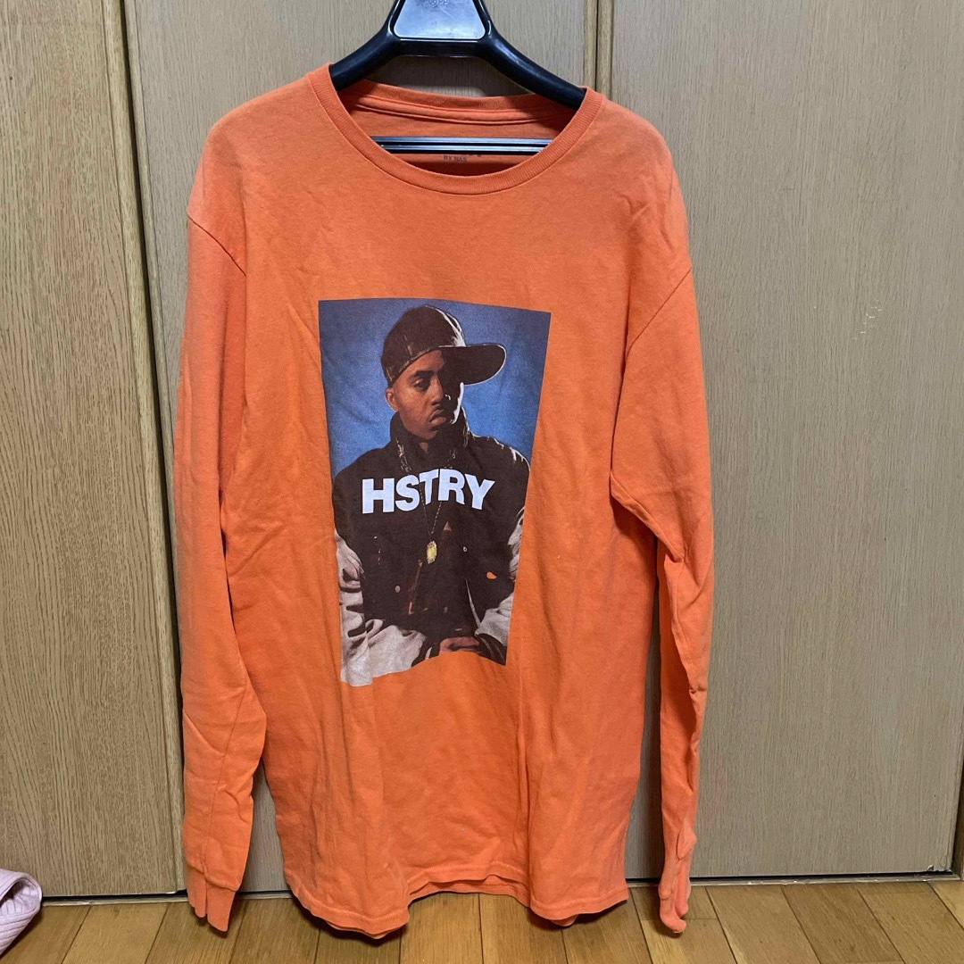 MUSIC TEE(ミュージックティー)のhstry nas ロンT メンズのトップス(Tシャツ/カットソー(七分/長袖))の商品写真