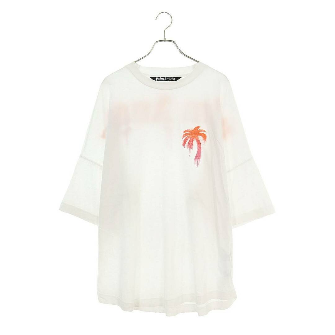 PALM ANGELS(パームエンジェルス)のパームエンジェルス  22AW  PMAA0023F22JER004 バックロゴプリントTシャツ メンズ XL メンズのトップス(Tシャツ/カットソー(半袖/袖なし))の商品写真