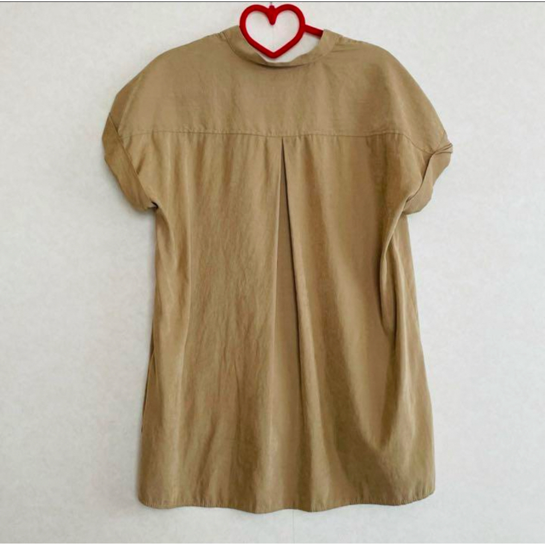 ROPE’(ロペ)のROPE スキッパーシャツ　M メンズのトップス(Tシャツ/カットソー(半袖/袖なし))の商品写真