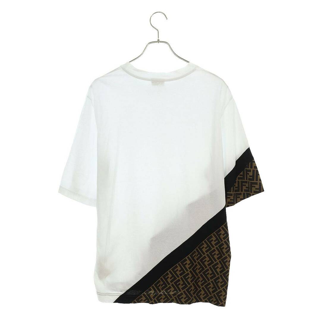 FENDI(フェンディ)のフェンディ  FAF682 ズッカ柄切替Tシャツ メンズ L メンズのトップス(Tシャツ/カットソー(半袖/袖なし))の商品写真