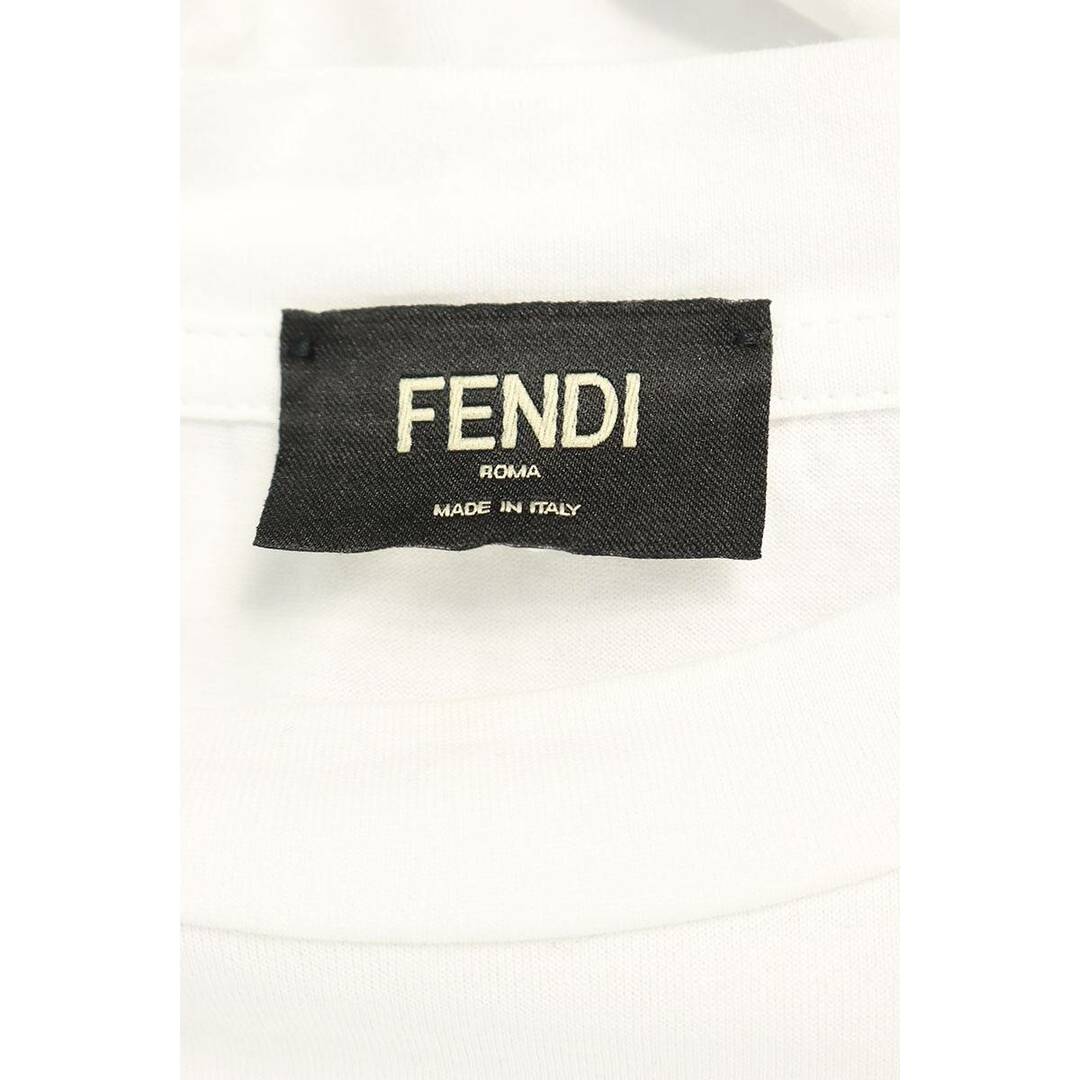 FENDI(フェンディ)のフェンディ  FAF682 ズッカ柄切替Tシャツ メンズ L メンズのトップス(Tシャツ/カットソー(半袖/袖なし))の商品写真