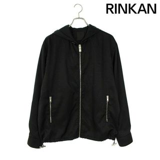 ジバンシィ(GIVENCHY)のジバンシィ  BM00RP13P9 4Gジャガードロゴ総柄ジップパーカー メンズ 44(パーカー)