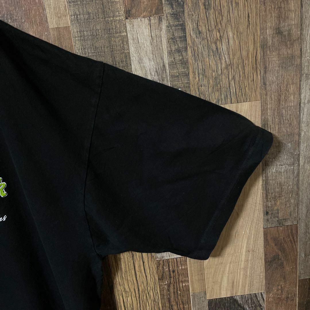 ハードロックカフェ プリント ロック ブラック 2XL メンズ 古着 Tシャツ メンズのトップス(Tシャツ/カットソー(半袖/袖なし))の商品写真