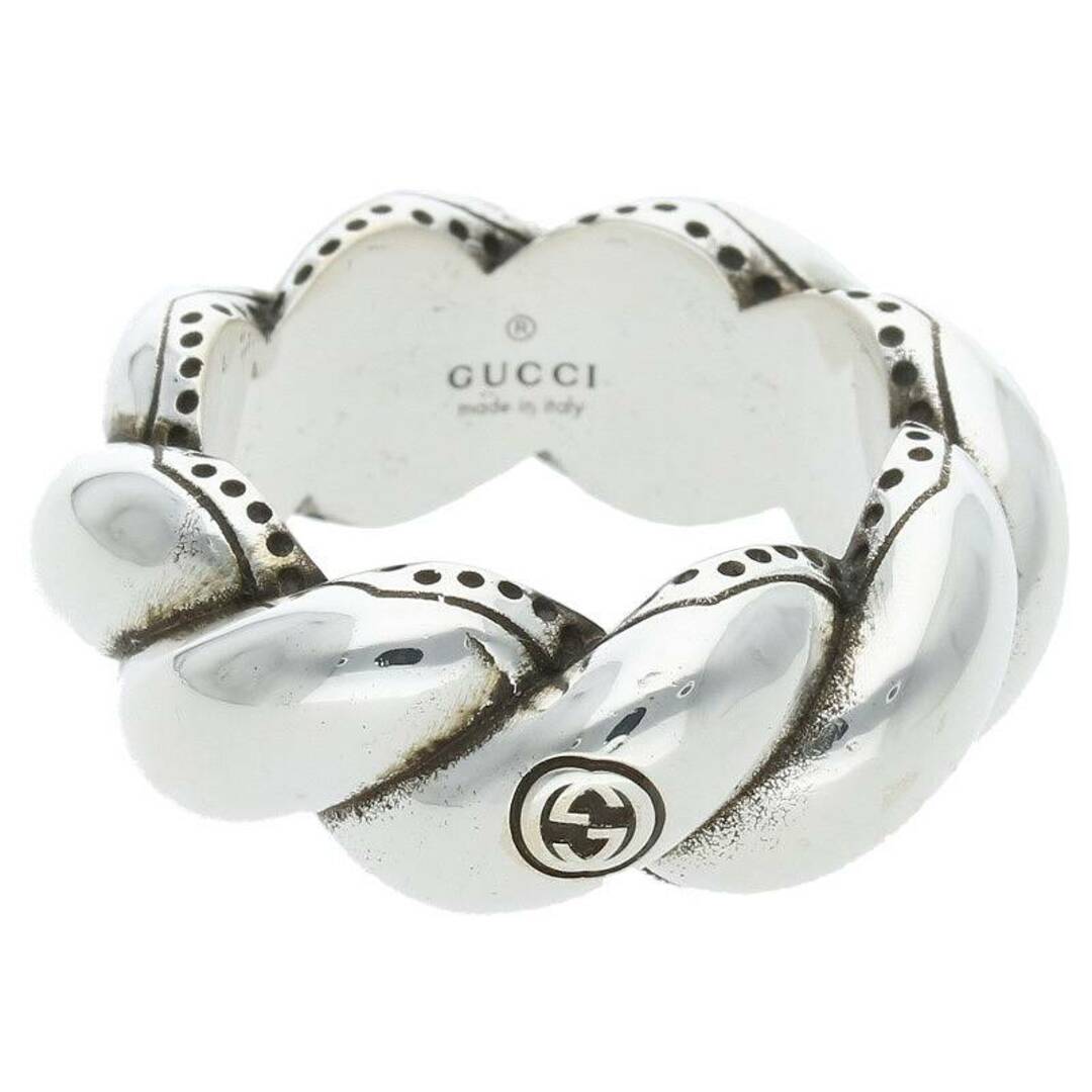 Gucci(グッチ)のグッチ  ツイストガーデン ツイストガーデンリング メンズ 16号 メンズのアクセサリー(リング(指輪))の商品写真