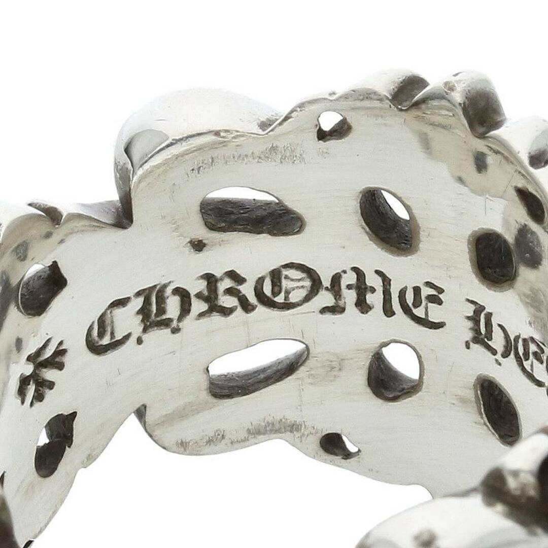 Chrome Hearts(クロムハーツ)のクロムハーツ  DBL FLRL CRS/ダブルフローラルクロス シルバーリング メンズ 18.5号 メンズのアクセサリー(リング(指輪))の商品写真