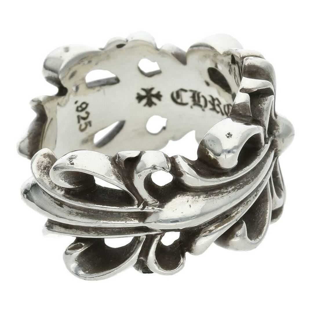 Chrome Hearts(クロムハーツ)のクロムハーツ  DBL FLRL CRS/ダブルフローラルクロス シルバーリング メンズ 18.5号 メンズのアクセサリー(リング(指輪))の商品写真