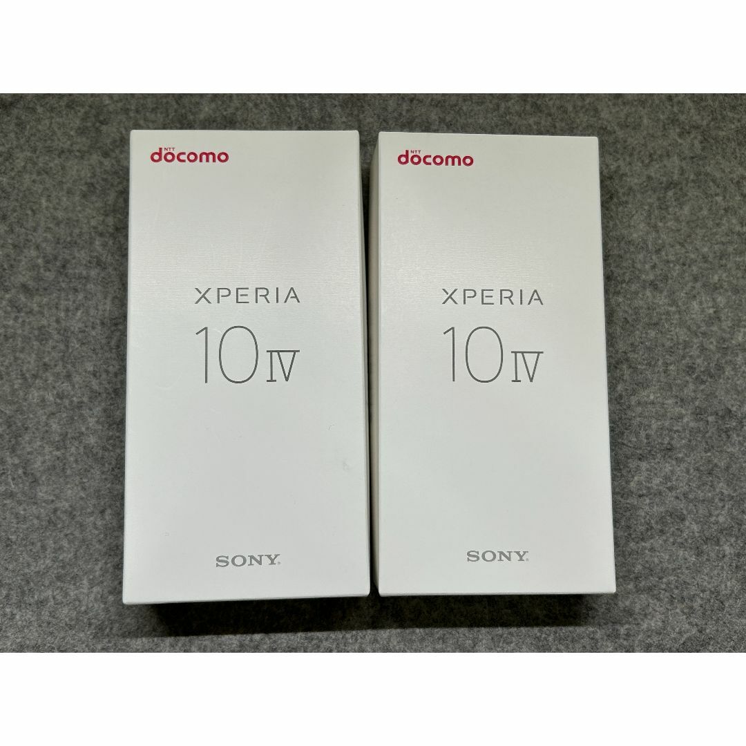 Xperia(エクスペリア)の【新品同様】Xperia 10 IV ブラック SO-52C 2台セット スマホ/家電/カメラのスマートフォン/携帯電話(スマートフォン本体)の商品写真