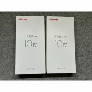 エクスペリア(Xperia)の【新品同様】Xperia 10 IV ブラック SO-52C 2台セット(スマートフォン本体)