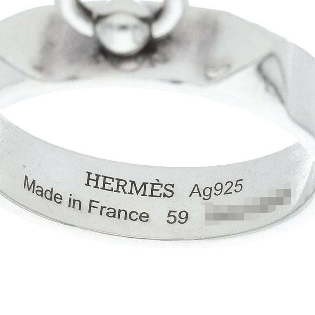 Hermes(エルメス)のエルメス  Collier de Chien PM コリエドシアンPMシルバーリング メンズ 19号 メンズのアクセサリー(リング(指輪))の商品写真