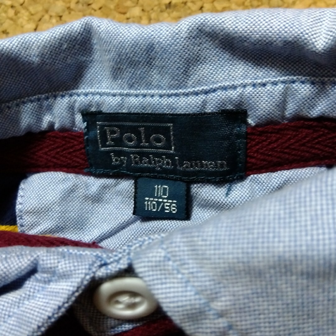 POLO（RALPH LAUREN）(ポロ)のポロ　ラルフローレン　トップス　サイズ110 キッズ/ベビー/マタニティのキッズ服男の子用(90cm~)(Tシャツ/カットソー)の商品写真