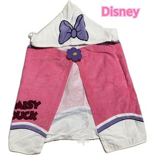 ディズニー(Disney)のディズニー デイジー ケープタオル プール 夏(タオル/バス用品)