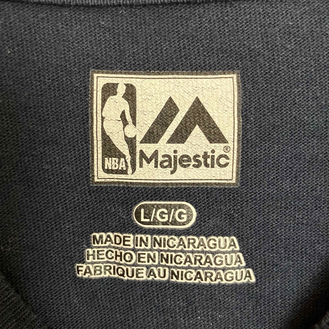 Majestic(マジェスティック)のNBAオーバーサイズメンフィスグリズリーズTシャツビッグロゴTEEteetシャツ メンズのトップス(Tシャツ/カットソー(半袖/袖なし))の商品写真