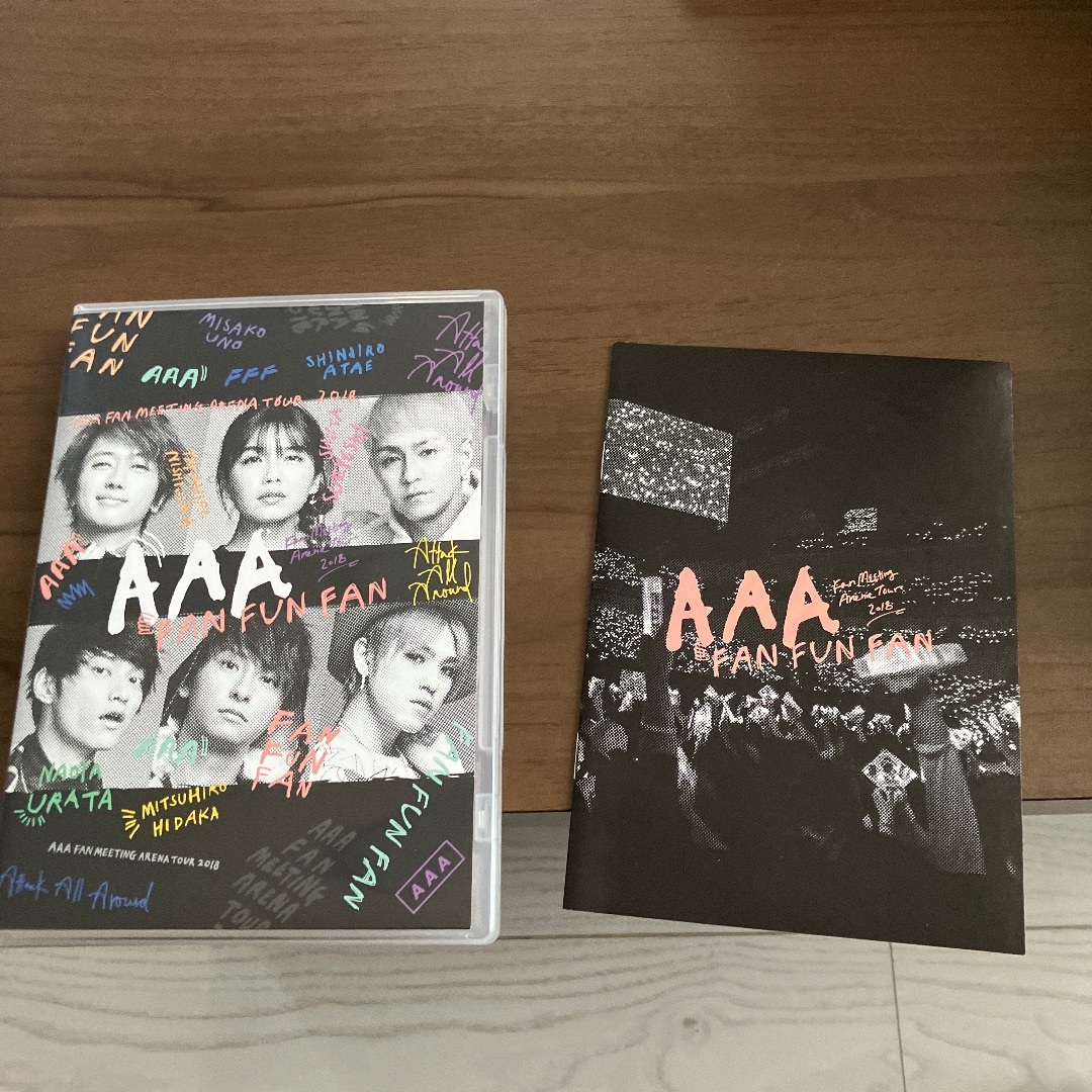 AAA(トリプルエー)のaaa2018fan fun fan 2枚組DVD西島隆弘 エンタメ/ホビーのDVD/ブルーレイ(ミュージック)の商品写真