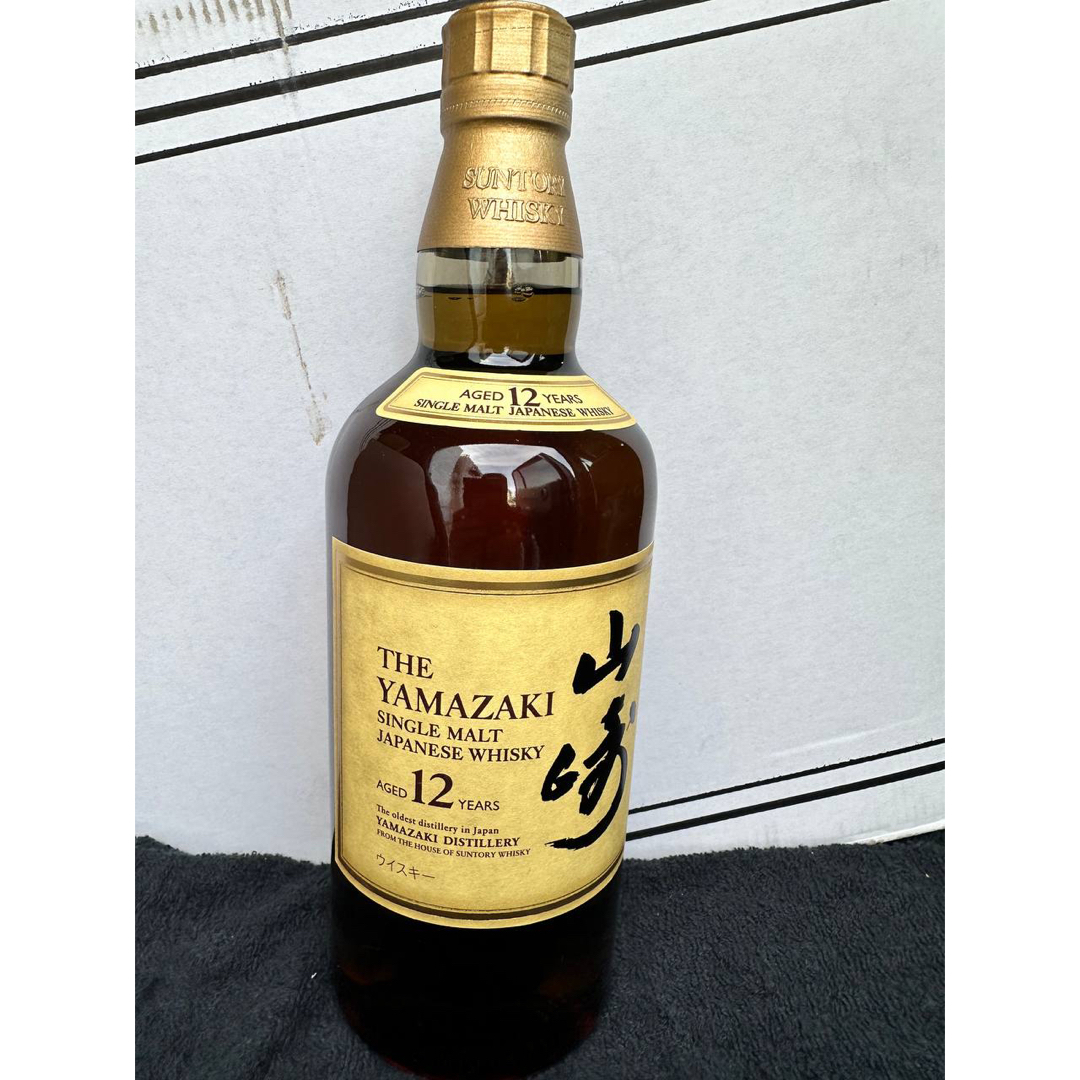 サントリー(サントリー)の山崎12年　1本　新品未開封　700ml ホログラムあり 食品/飲料/酒の酒(ウイスキー)の商品写真