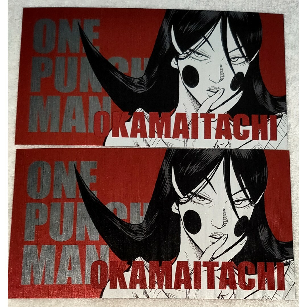 ワンパンマン キャラクターズコレクションカード ジャンプショップ オカマイタチ エンタメ/ホビーのおもちゃ/ぬいぐるみ(キャラクターグッズ)の商品写真