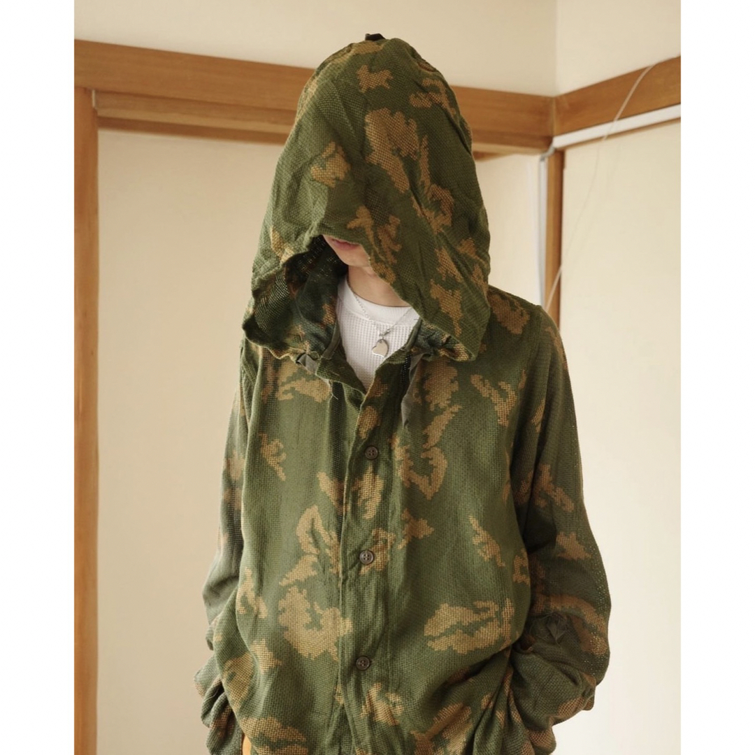 MILITARY(ミリタリー)の"RUSSIAN MILITARY" camo mesh parka メンズのジャケット/アウター(マウンテンパーカー)の商品写真