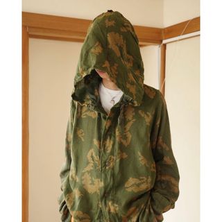 ミリタリー(MILITARY)の"RUSSIAN MILITARY" camo mesh parka(マウンテンパーカー)