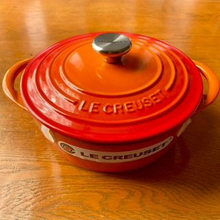 LE CREUSET - Le Creuset　ココット・ビス ロンド 18cm　オレンジ　ル・クルーゼ