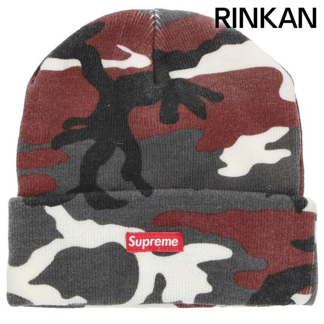 Supreme(シュプリーム)のシュプリーム  13AW  Printed Camo Beanie カモフラ柄スモールボックスロゴビーニー メンズ メンズの帽子(ニット帽/ビーニー)の商品写真