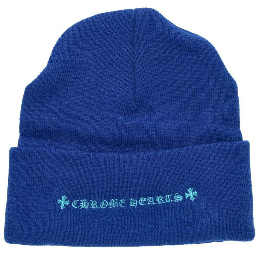 Chrome Hearts(クロムハーツ)のクロムハーツ  WOOL WATCH CAP ウールワッチキャップ セメタリークロス刺繍ビーニー帽子 メンズ ONE SIZE ハンドメイドのファッション小物(帽子)の商品写真