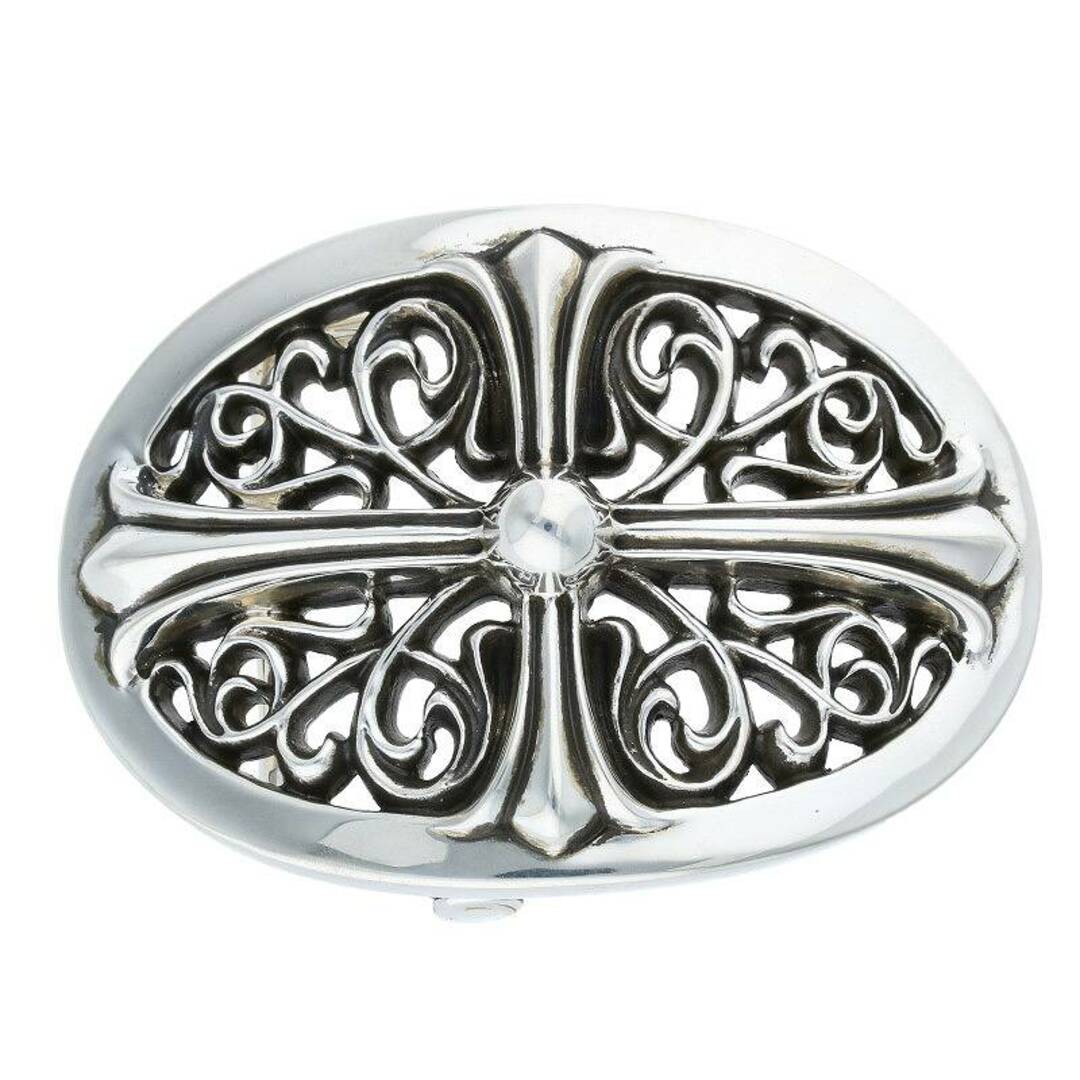 Chrome Hearts(クロムハーツ)のクロムハーツ  BUCKL OVAL CROSS1.5/1.5クラシックオーバルクロス シルバーバックル メンズ メンズのファッション小物(その他)の商品写真